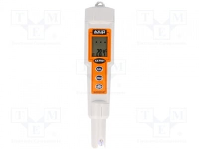 Мултиметър AX-PH01 PH метър; двоен LCD; 0?14pH; 0?50°C; Точност: ±0,5°C; 100g